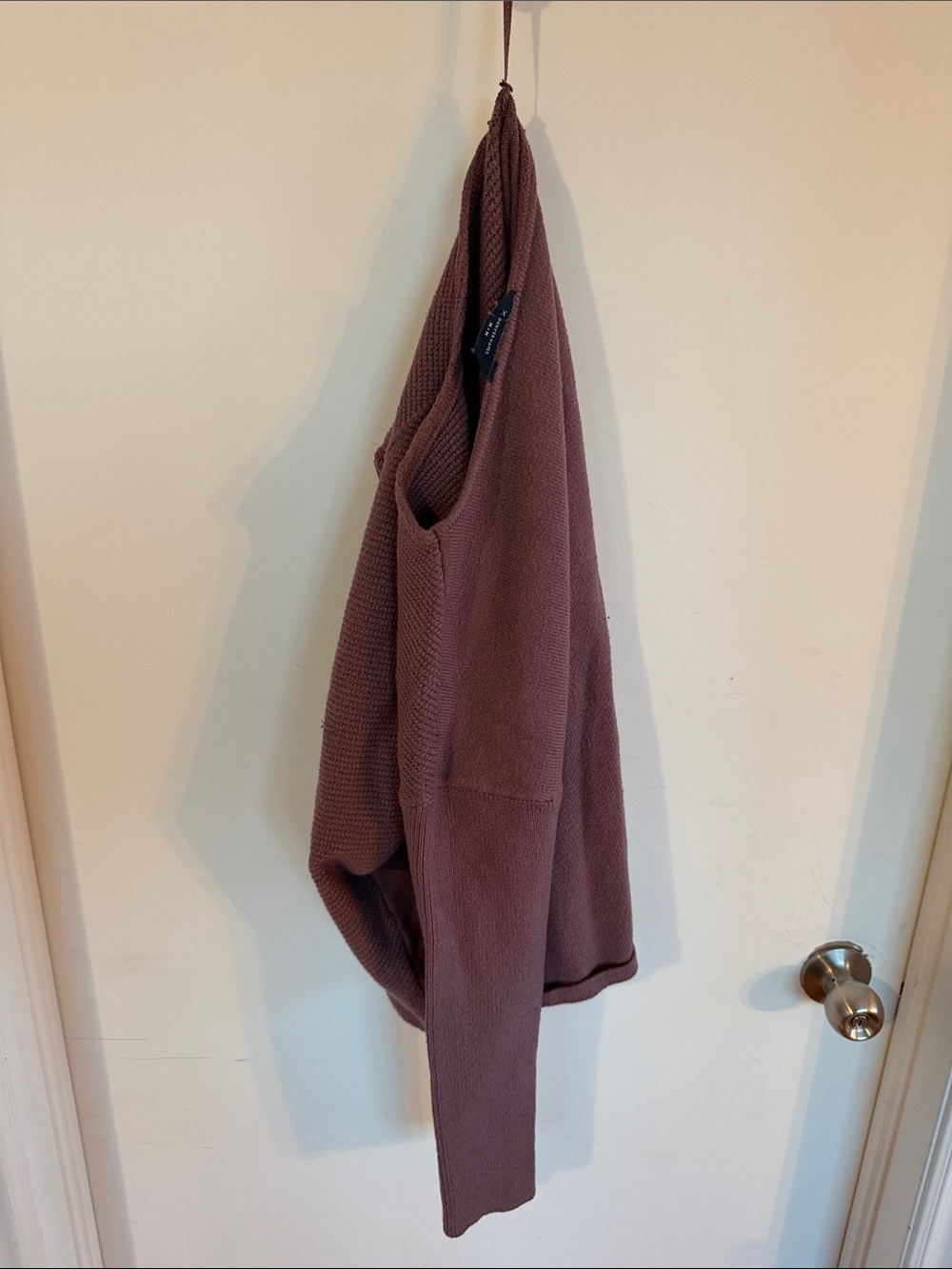 Denver Hayes Dusty Mauve Knit Cardigan